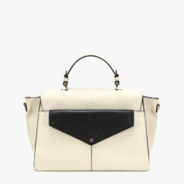 Loristella | Borsa muriel bianco e nero big