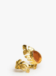 PCS | Anello in Oro Turco Foglia Ambra.jpg