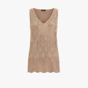Marciano | Top oro crochet